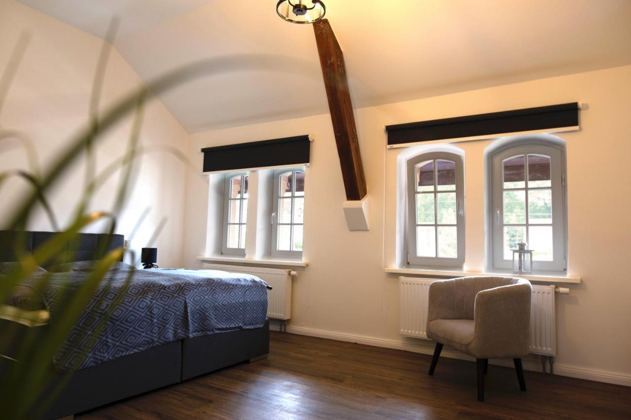 Ferienwohnung Im Bahnhof Luegde Extérieur photo