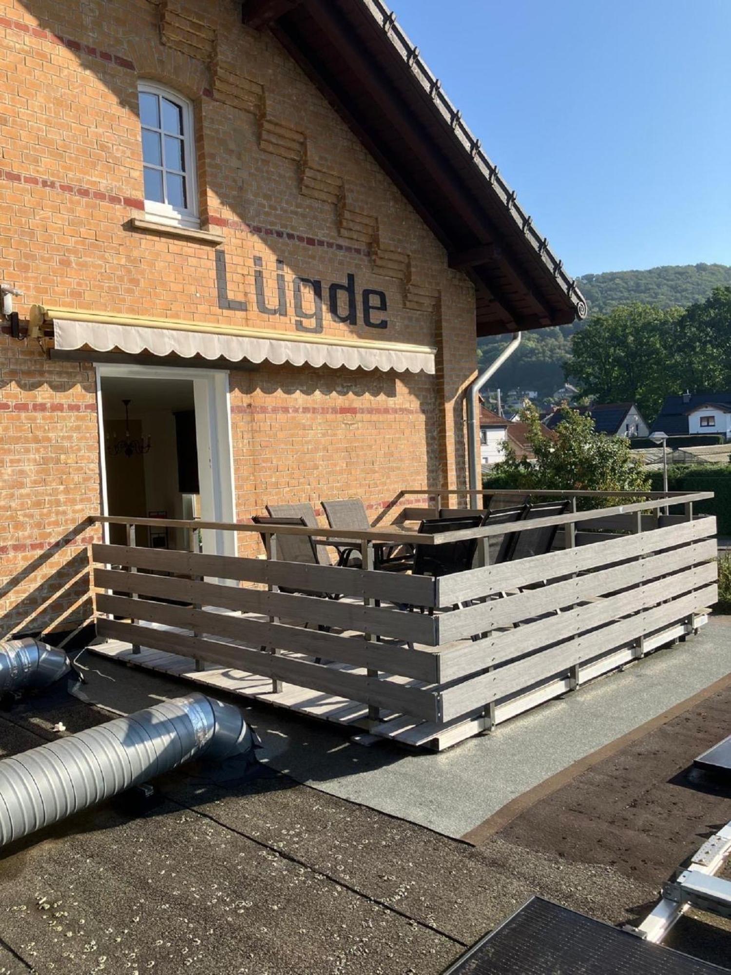 Ferienwohnung Im Bahnhof Luegde Extérieur photo